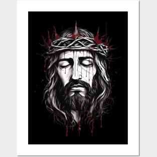 Jesus Christ have mercy on me a sinner Posters and Art